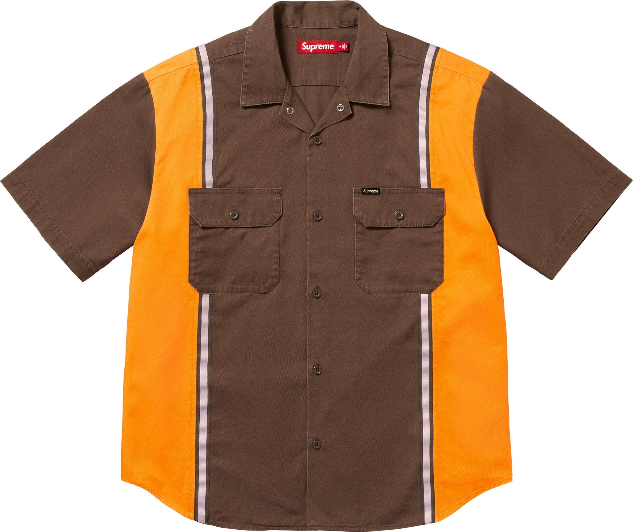 Reflective Stripe S/S Work Shirt view 4